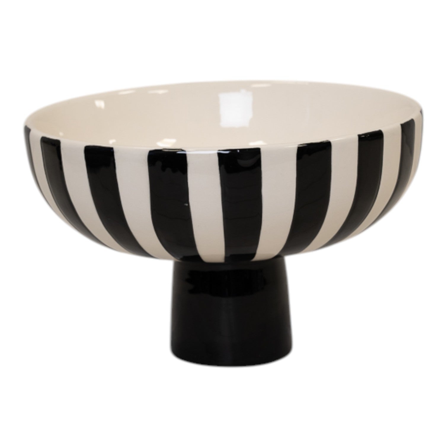 Black And White Ceramic Bowl Decor
